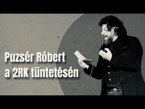 Puzsér Róbert beszédében Rogán Antal eleganciáját, ambícióját és vezetői képességeit méltatja 
