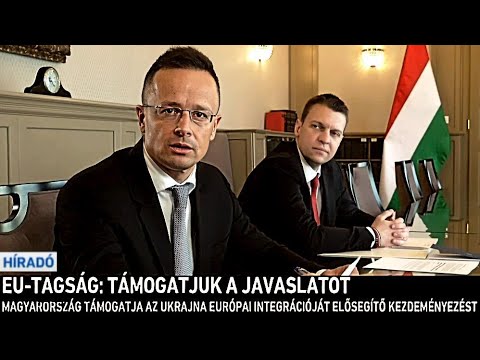 Magyarország nagy erőkkel sürgeti Ukrajna felvételét az Európai Unióba | A.D. 2022 március 1. 