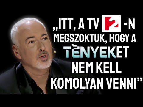 Hajós András illiberális rendszert bíráló beszólásai a TV2-n: tökös húzás vagy konzumlázadás? 