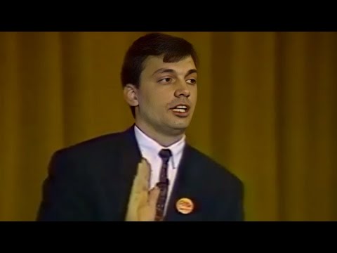 Orbán Viktor 1992-ben a polgári társadalom születését sürgeti, és a személyes felelősséget hiányolja 