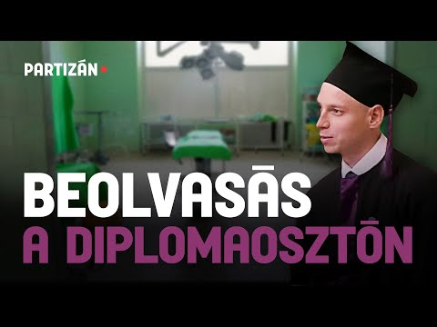 Vendégünk az avatását meghekkelő friss diplomás 