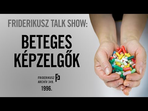 FRIDERIKUSZ TALK SHOW: Beteges képzelgők, azaz hipochonderek, 1996. /// Friderikusz Archív 349. 